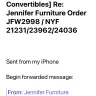 Jennifer Convertibles - I bought a sectional I paid about 2400 April 17, 2019 through the website of Jennifer convertible
