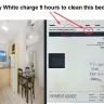 Ray White - Ray White charge for 9 hours to clean a 1 room bedsit
