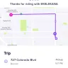 Lyft - Left ride I was never picked up but charged