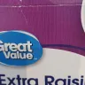 Walmart - Great Value Extra Raisin Raisin Bran 25.5 oz