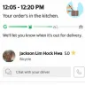 Grab - Late delivery of food