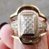 American Swiss - 5ct wedding ring set that tarnished