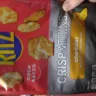 Ritz Crackers - Ritz crisp & thins cheddar flavor. 7.1 oz.