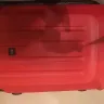 Sharper Image - Product: red suitcase