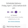 FedEx - FEDEX Driver falsified delivery attempt on 2 day express deliver 4/1/2022 - Photo 5