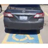 SkipTheDishes - skip the dish driver parked in handicap parking - Photo 1