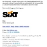 EconomyBookings.com - Car rental (sixt Amsterdam)