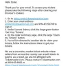 Ticketmaster - Online purchased theatre tickets - Photo 1