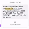 MyPerfectCV - I should get my 270 aed money refunded back
