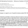 CheapOair - My credit was expired without prior information from your system