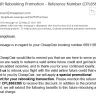 CheapOair - My credit was expired without prior information from your system - Photo 1