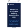 PayDotCom.com - Authorize my account
