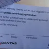 Qantas Airways - Lost baggage