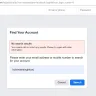Facebook - Not able to access my facebook account