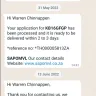 South African Post Office [SAPO] - Online license disk application - Photo 2