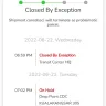 J&T Express - Im the sender. After 10 days of posting my item, now it showing closed by deception. to customer, 