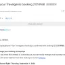 Travelgenio - Booking reservation doesn't show up on the website, and payment error