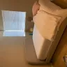 West Elm - Damaged ripped upholstered bed sold as new - Photo 3