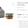Takealot - Glass Lunch Box Set of 3 Foil Insulated Tote Cooler Bog