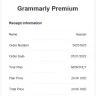 Grammarly - 7 Day Trial Scam - Photo 1