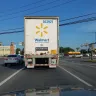 Walmart - truck driver running a stop sign