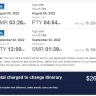 CheapOair - Change of Flight Service with an abusive hidden fee of $653.8 - Photo 1