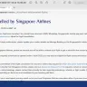 Singapore Airlines - Refusing refund after they cancelled flight - Photo 1