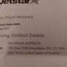 Jetstar Airways - Home address is incorrect on flight booking itinerary - Photo 1