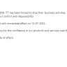 ITT Controls - Order placed with ITT Controls and 100% advance payment was done to Control Supply Chain - Photo 1