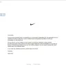 Nike - Item never received and insulting message placed in my account. - Photo 1