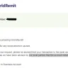 WorldRemit - Sudden cancellation of international money transfer