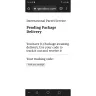 International Parcel Services / IPS Parcel - Non delivery - no contact details - fake - Photo 1