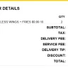 Buffalo Wild Wings - Wing order never delivered