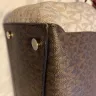 Michael Kors - Two different style handbags, handles/straps on both, cording edges came off