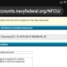 Navy Federal Credit Union [NFCU] - Refusal for deposit and online message will not process 