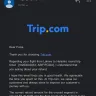 Trip.com - Refund not received due to App Mistake