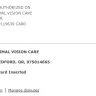 Optimal Vision Care - Double billed for service over payment of copay - Photo 1