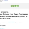 Groupon.com - Account deactivated with $59 groupon bucks