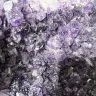 CosmicCuts.com - Amethyst Geode with unusual spots grown and no after sales service to follow up