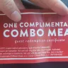 Jack In The Box - Not accepting complimentary coupons