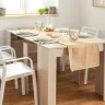 Leroy Merlin - ARYA GRAY OUTDOOR TABLE 77X90X54-239CM - Photo 2