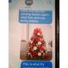 1-800-Flowers.com - I ordered the tree of roses and white Asters, Christmas greens and red draping ribbon. s - Photo 1