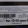 Kroger - Visa gift card