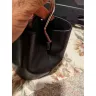Ashley Stewart - Top ring faux leather bucket bag