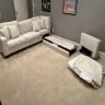 BisonOffice - Bush furniture stockton 127w u shaped couch