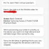 Fido - Device not being delivered. - Photo 1