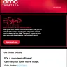 AMC Theatres - Your movie times are wrong, you print tickets half an hour after pay, your time stamp doesn't work.
