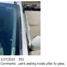 Ford - Paint chipping on pillar 2018 Ford Escape (White UG) - Photo 3