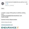 Endurance Warranty Services - Product/service