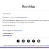 Bershka - Refund for a wrong size